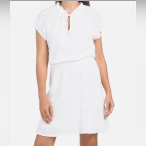 CLOTH & STONE
Tie-Neck Blouson Dress